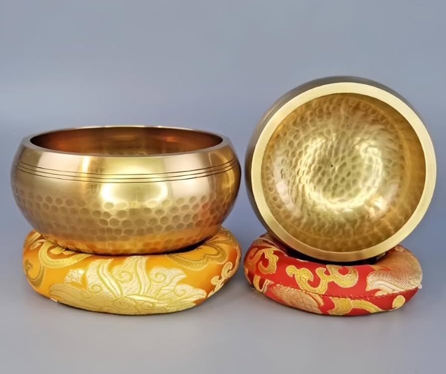 Amazon｜zhangmingyu シンギングボウル 仏教鉢 仏具 颂钵 仏壇り 鐘