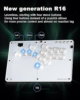 Amazon.com: ONEED Haute42 Leverless Controller Arcade Stick R16