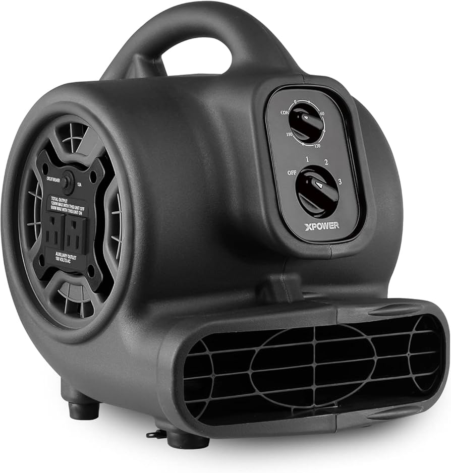 Amazon.co.jp: XPOWER P-230AT多機能移動共用ファン乾燥機プラグと時計