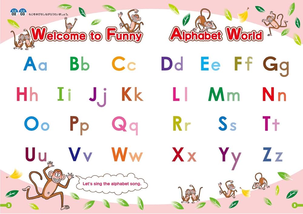 Funny Alphabet World 2nd Edition アルファベット [別冊カードブック