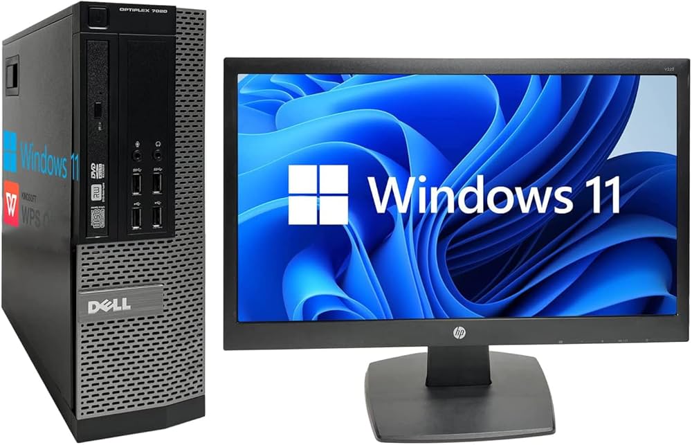Amazon.co.jp: 【整備済み品】 DELL デスクトップPC 7020 SFF/22型HD
