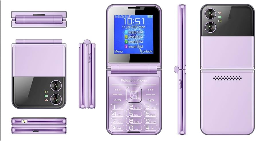 Amazon.co.jp: 高齢者向け2Gフリップフォン、2.6インチ画面デュアルSIM