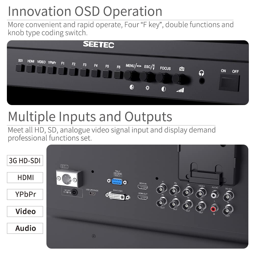 Amazon.com: SEETEC P215-9HSD-192 21.5 Inch Broadcast Production