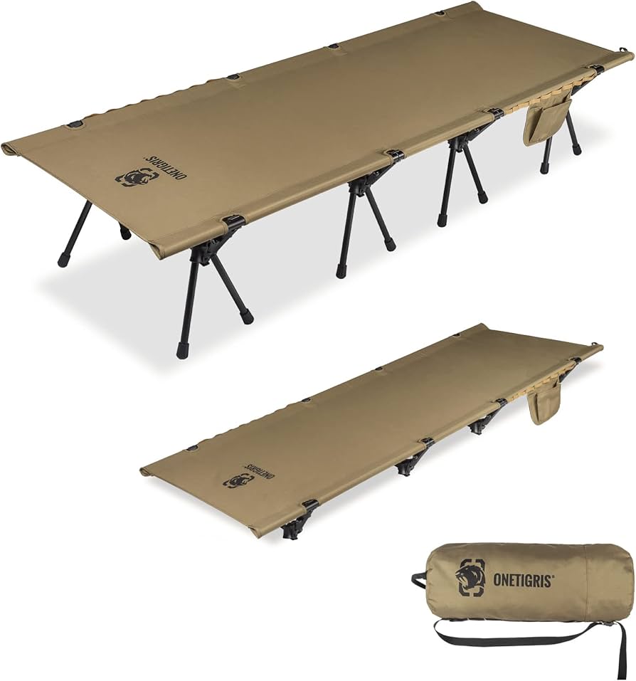 Amazon.co.jp: OneTigris 折りたたみキャンプコット キャンピング