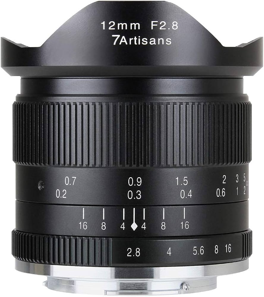 Amazon.co.jp: 7artisans 1228FXB 12mm F2.8 Xマウント 富士フイルムX