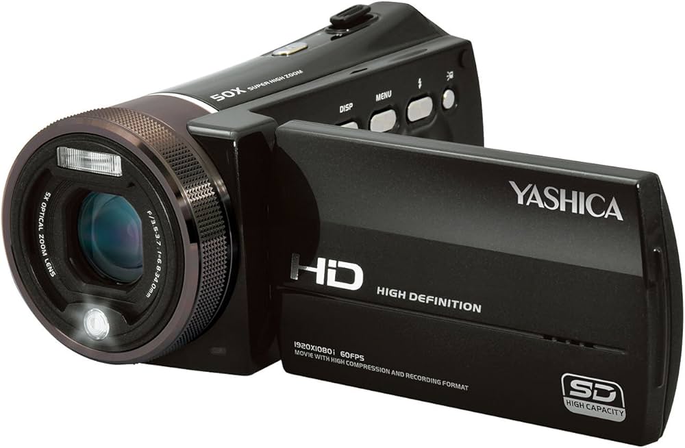 Amazon | YASHICA フルハイビジョンムービーカメラ タッチパネル式