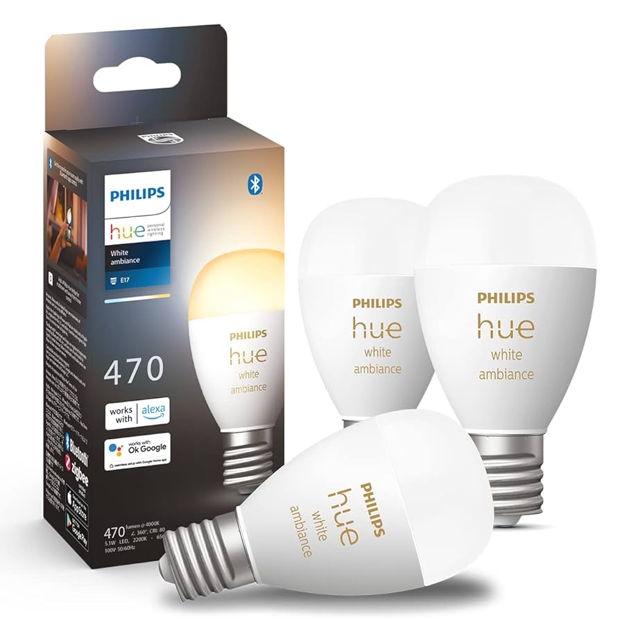 Philips Hue 白色・カラー LED電球 806ルーメン 3個セット Philips Hue