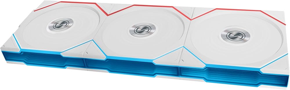 Amazon.com: Lian Li UNI FAN TL WIRELESS 3x120mm White Case Fan
