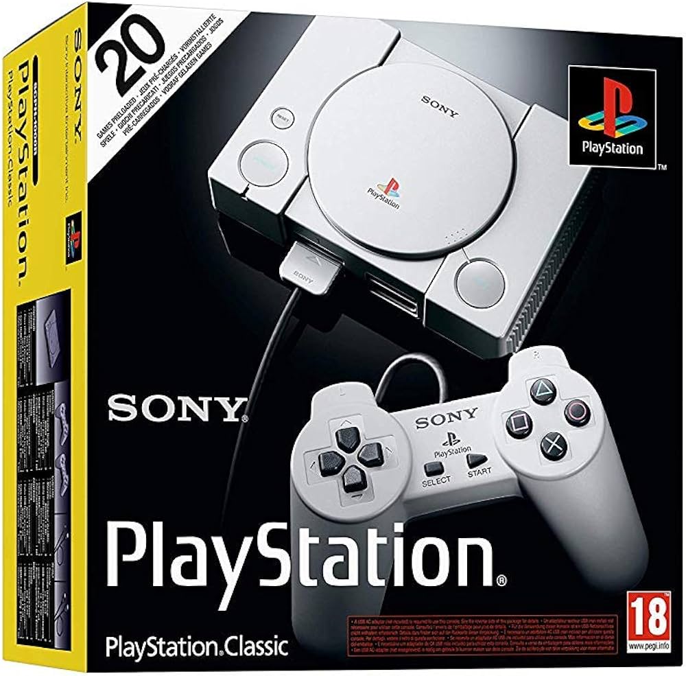 Amazon.com: Sony Playstation Classic Console with 20 Playstation