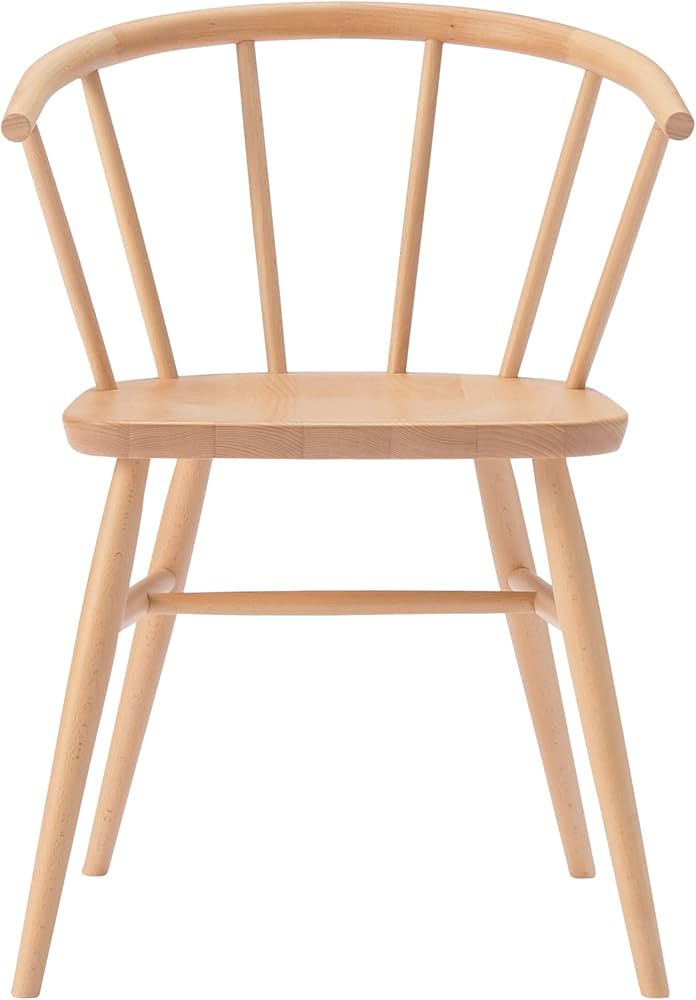 Amazon.co.jp: 無印良品 ブナ材アームチェア 幅55.5×奥行50.5×高さ73cm