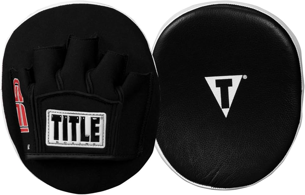 Amazon | Title ボクシング用ジェルテックパンチミット 2.0 ブラック