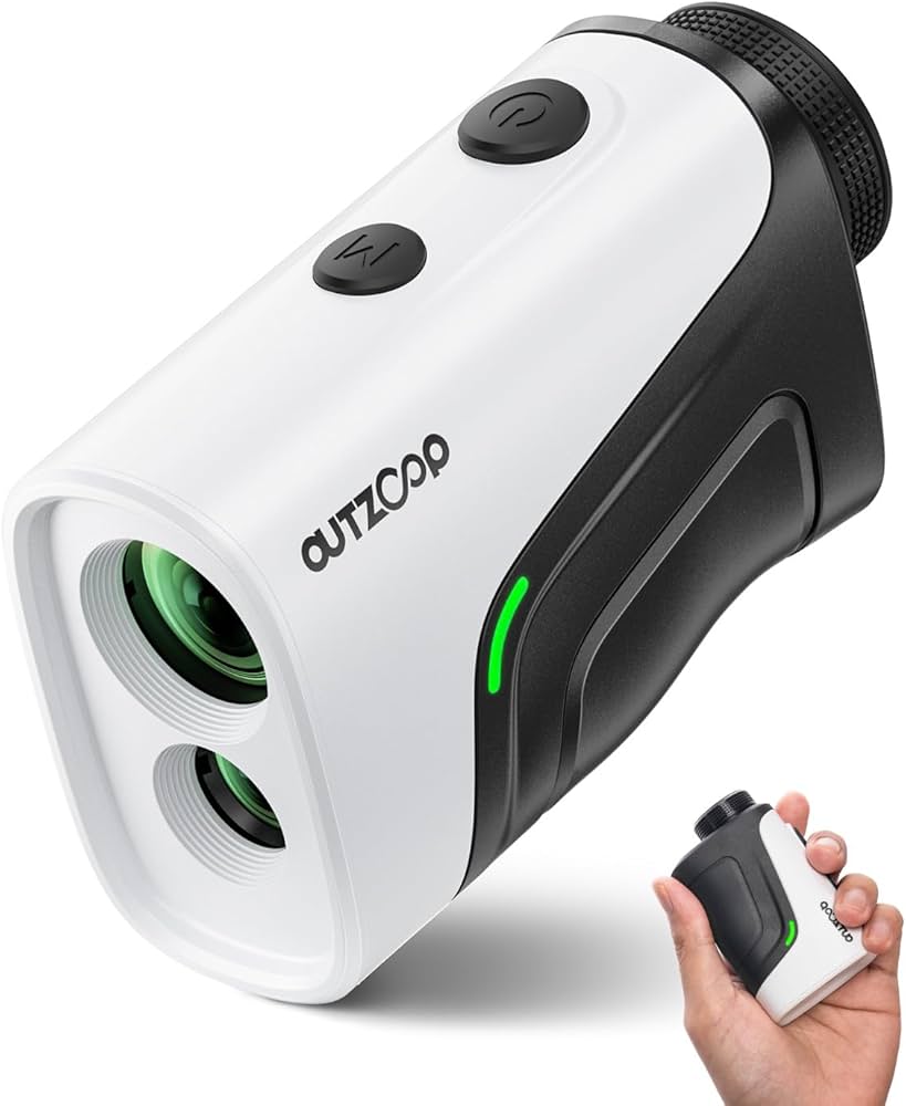 Amazon.co.jp: OUTZOOP ゴルフレーザー距離計 B1000F LCD黒表示 3点間