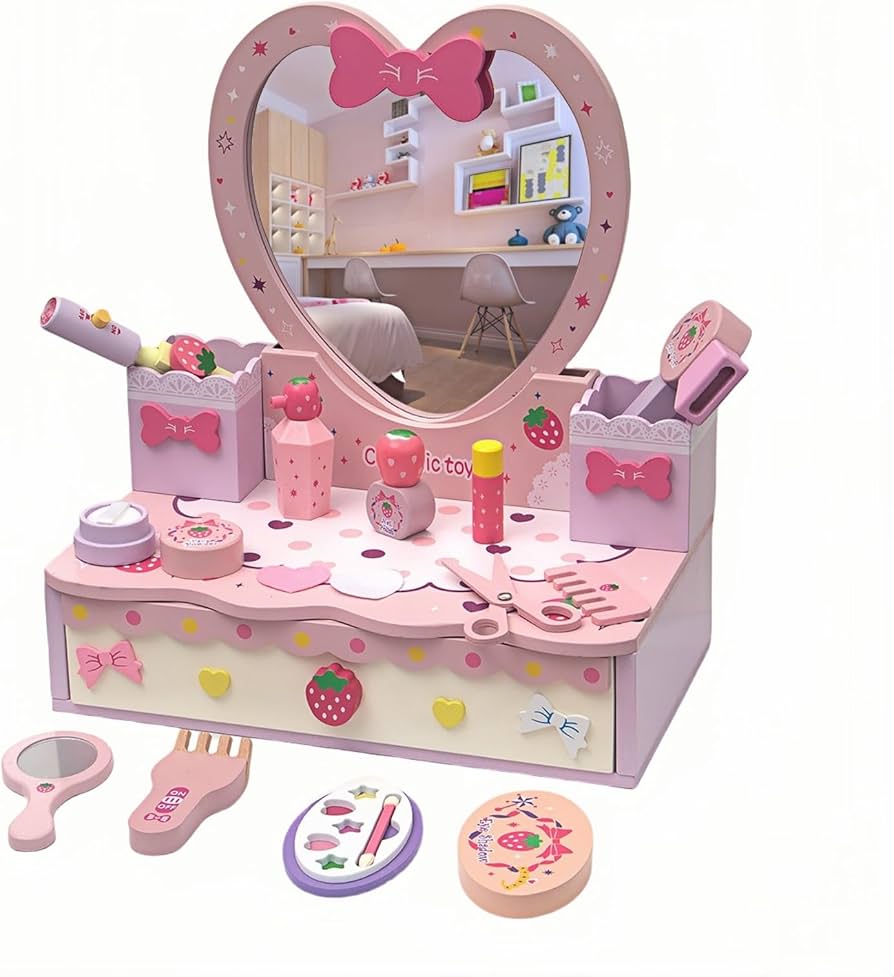 Amazon.co.jp: マザーガーデン ドレッサー おままごと ハート