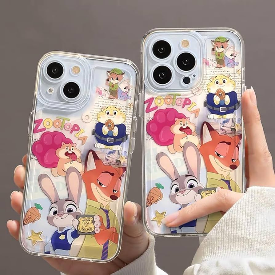 Amazon.co.jp: CASETK iPhone 14用 ケース ズートピア Zootopia Nick
