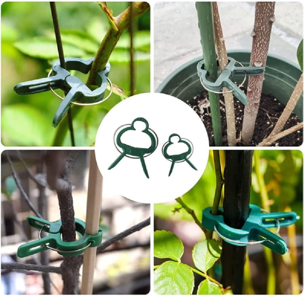 誘引クリップ 茎に優しい R型（サイズ：20㎜）1箱/2,000個入