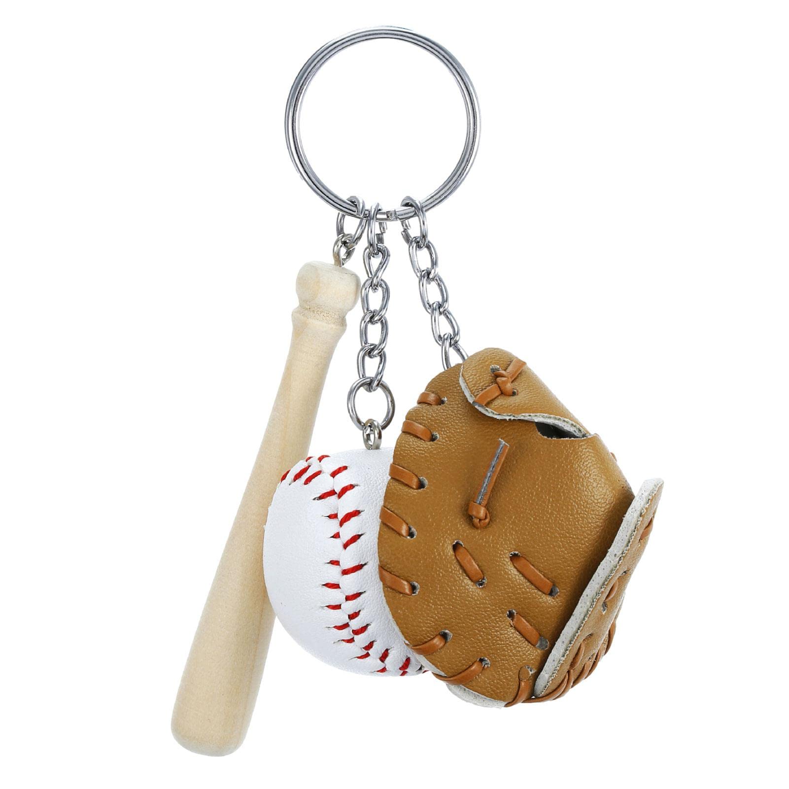 Amazon.co.jp: SURD 野球グローブ バット 3点セット キーホルダー