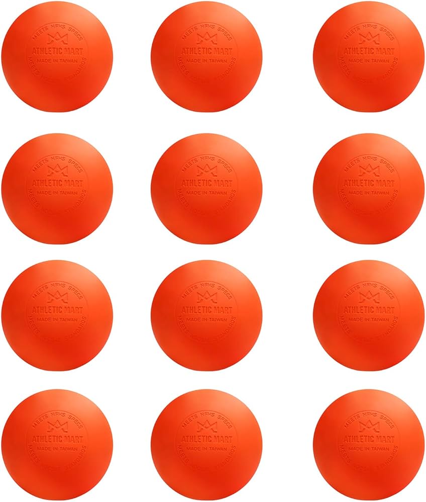Amazon.co.jp: ATHLETIC MART 公式試合球 ラクロスボール NOCSAE公認