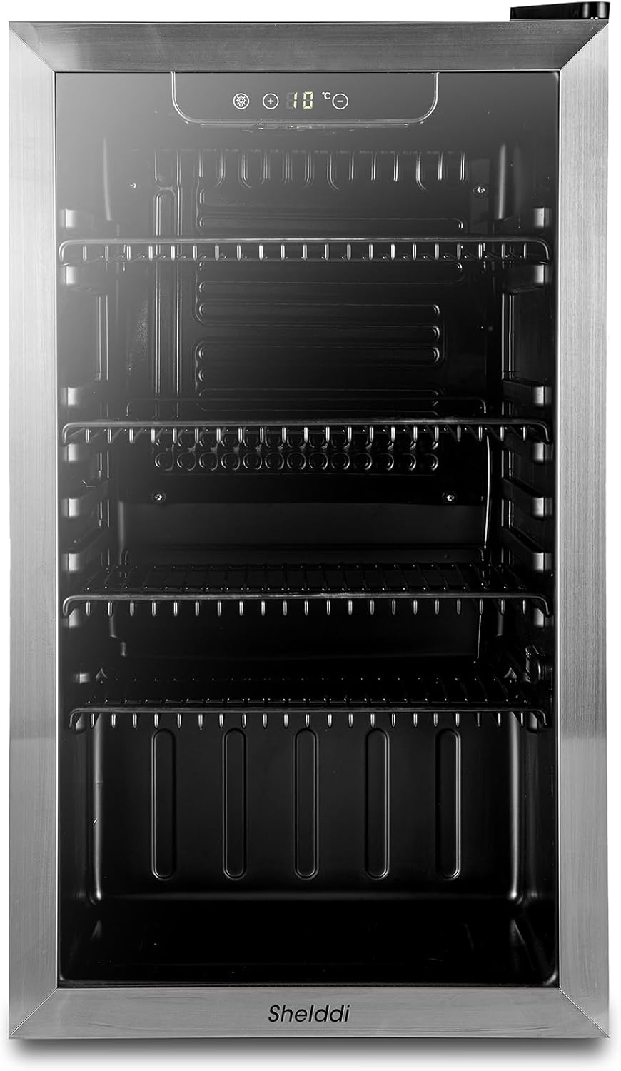 113 業務用 冷蔵ショーケース オフィスコンビニ XW-105 左右開き 小型