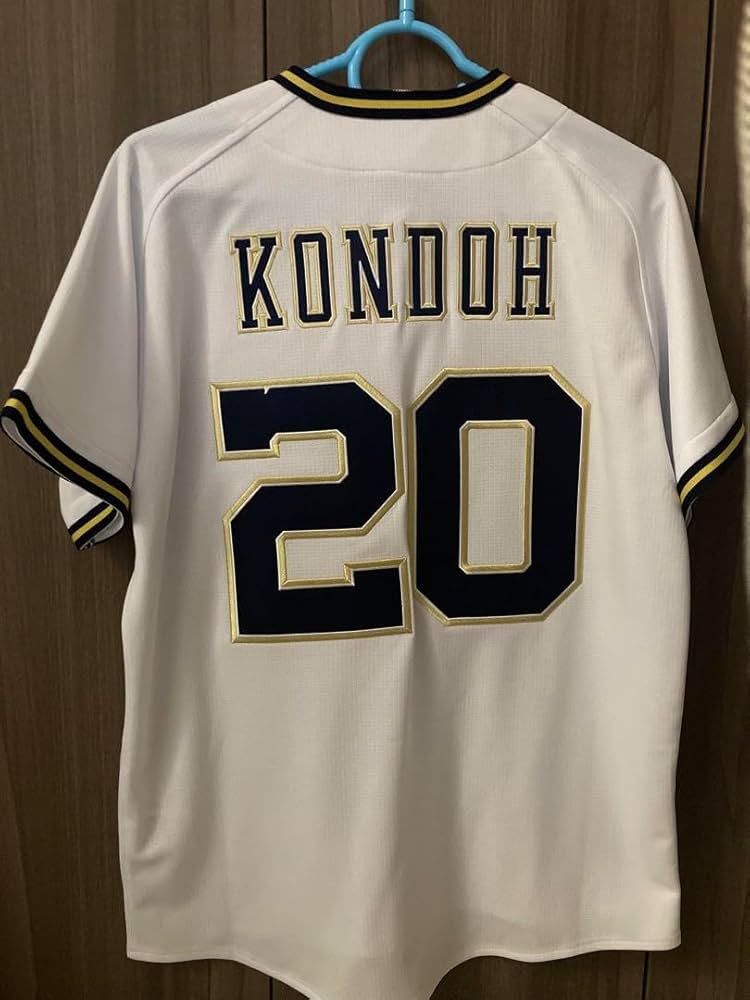 Amazon.co.jp: オリックス バファローズ 近藤大亮選手ユニフォーム S