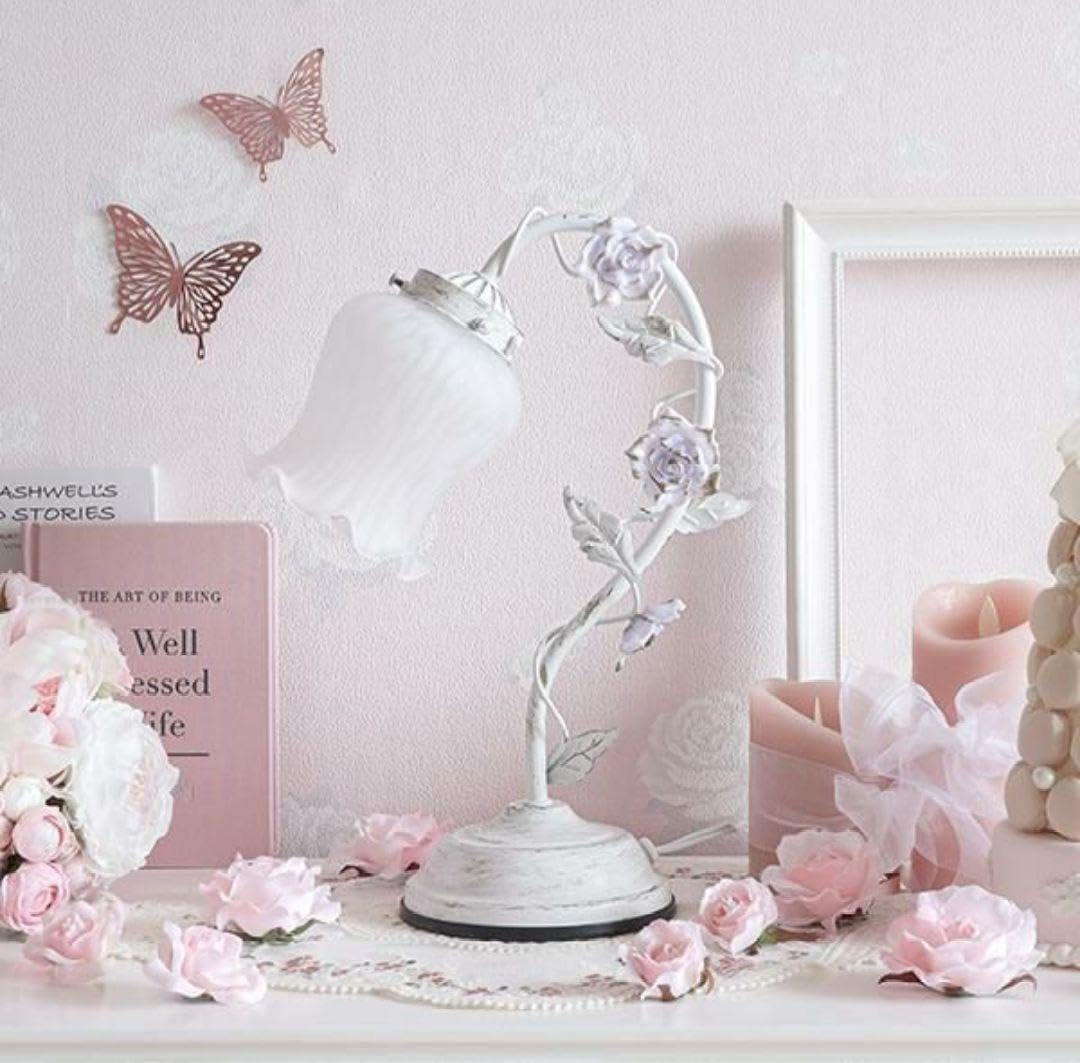 Amazon.co.jp: スタンドライトお花 韓国風インテリア フラワー 姫系