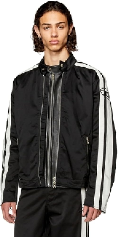 Amazon.co.jp: [Diesel] [ディーゼル] メンズ バイカー ジャケット