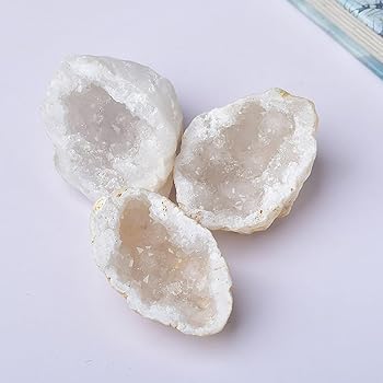 Amazon | SUKIMIND 瑪瑙 ジオード 天然石 原石 トレジャーメノウ 水晶