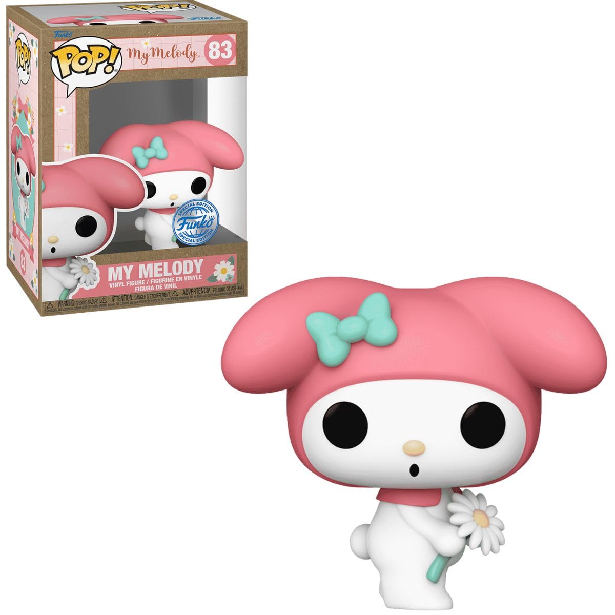 Amazon.com: Funko Pop! Animation: Sanrio - My Melody with Flower