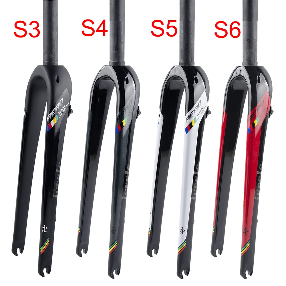 Amazon | カーボンフォーク Gravel 砂利ロードバイク ストレート