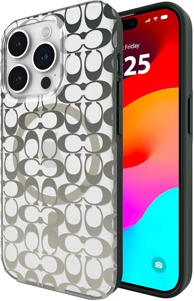 Amazon.co.jp: [Coach] iPhone 15 Pro ケース Protective Case for