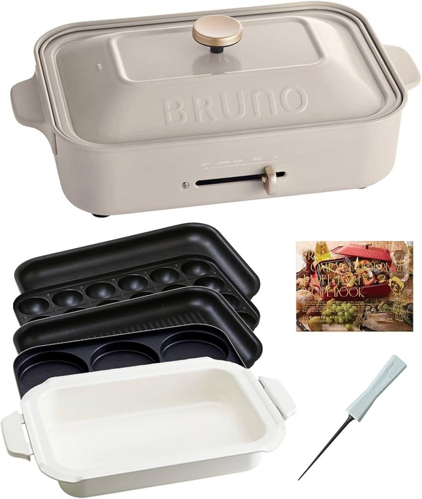 Amazon | 《ブルーノ 公式店限定 オリジナルたこ焼きピック レシピ付き