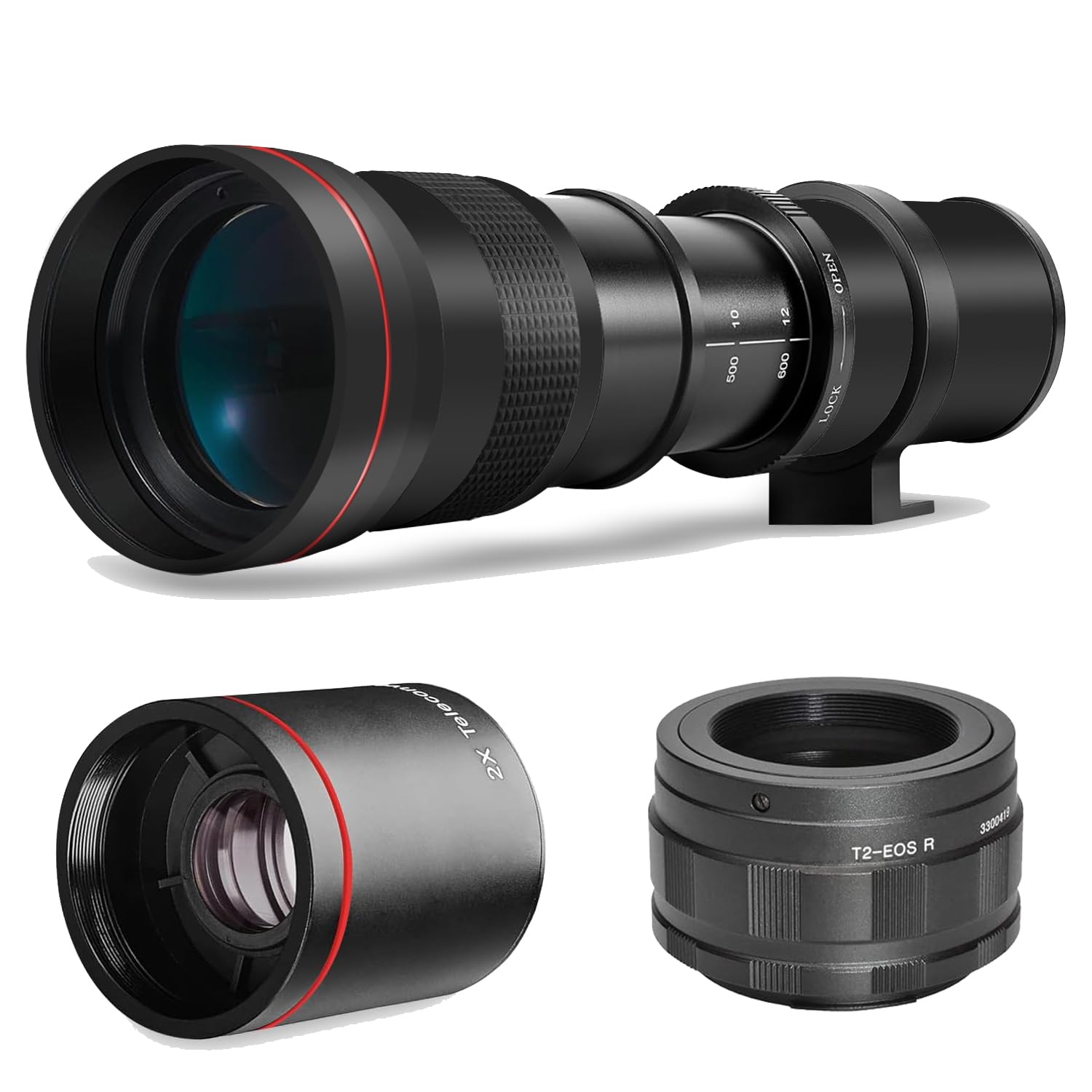 Amazon.com : High-Power 420-1600mm f/8.3 Manual Telephoto Zoom