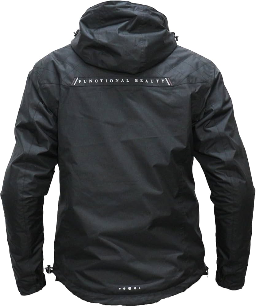 Amazon | [モトベース] 春秋モデル 防風・防水 バイク用ジャケット