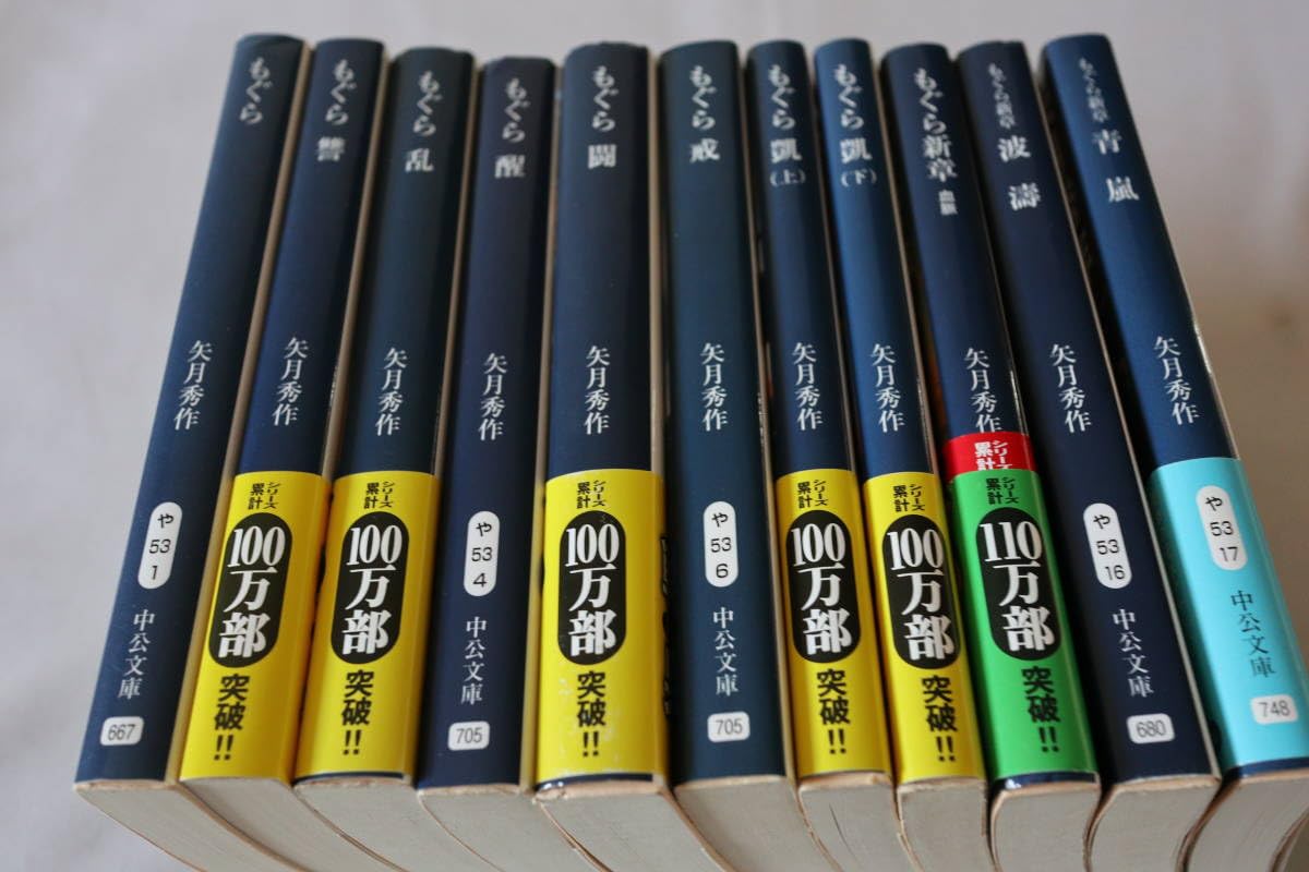 まとめ】矢月秀作「もぐら」全巻 +「リンクス」全巻 +「D1」21冊