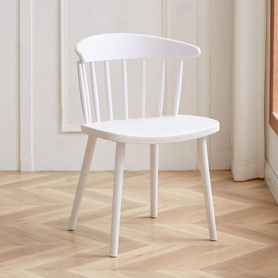 Amazon｜YJFFQ ダイニングチェア おしゃれ ホワイト 北欧 椅子 いす