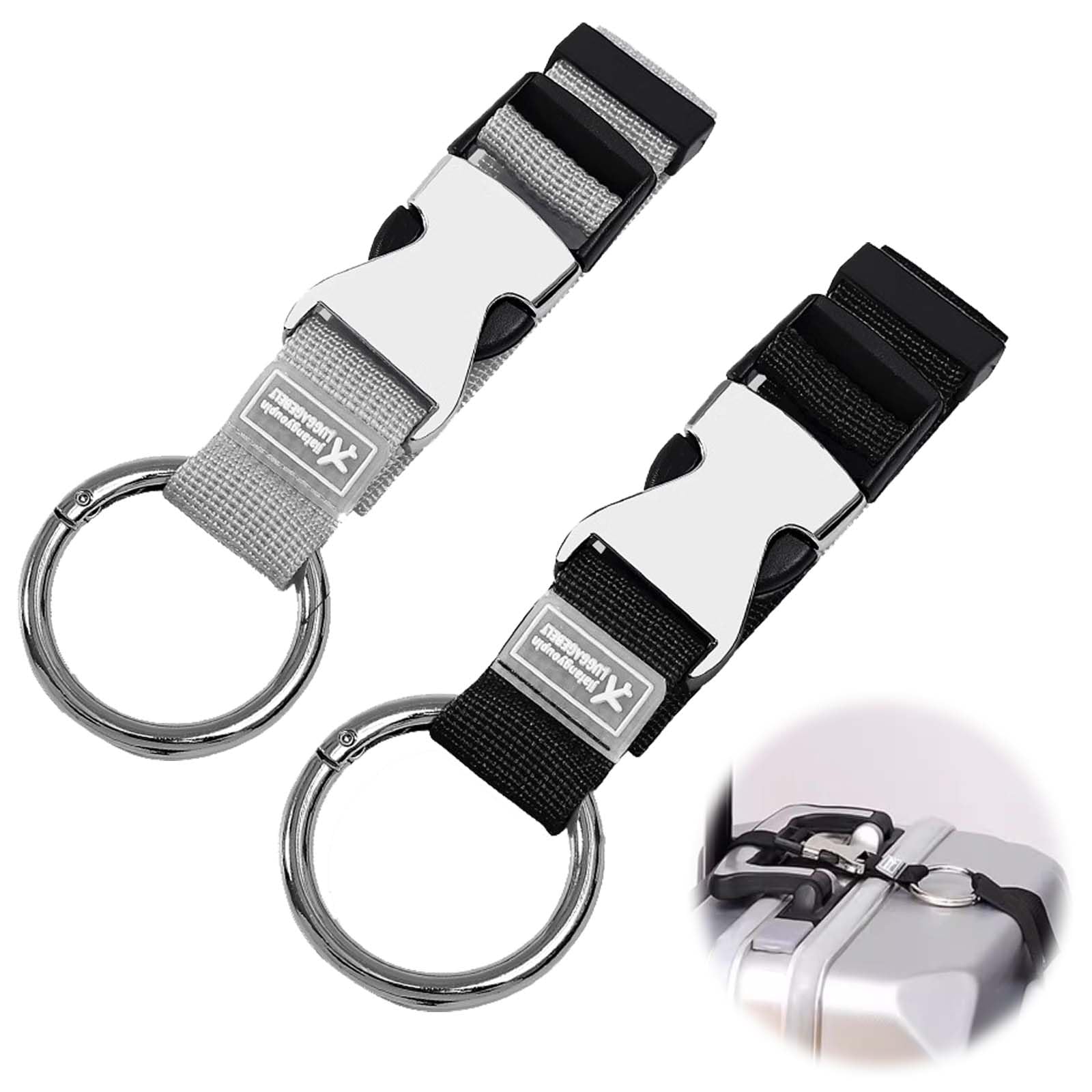 Amazon.co.jp: PAVIKE荷物用ストラップフック スーツケースフック