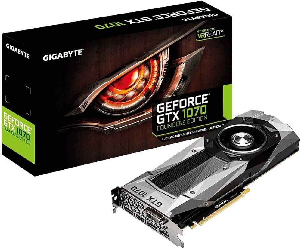 Amazon | GIGABYTE ビデオカード NVIDIA GeForce GTX 1070搭載 GV