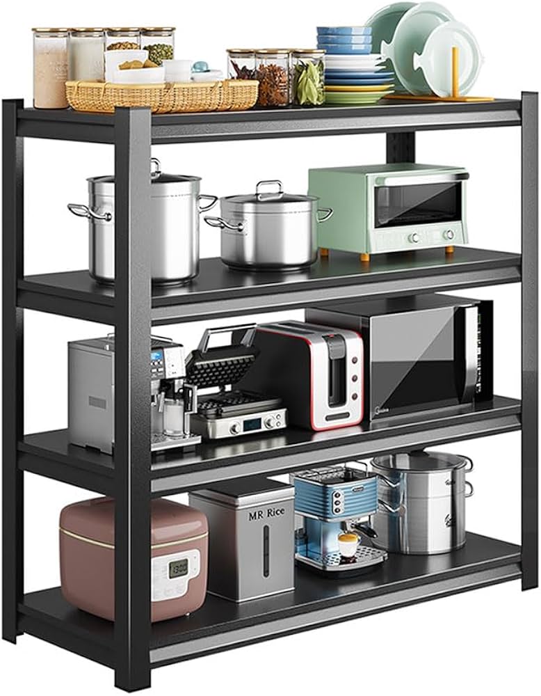 Amazon｜Vzxdzn スチールラック 幅120 高耐荷重 収納棚 メタルラック