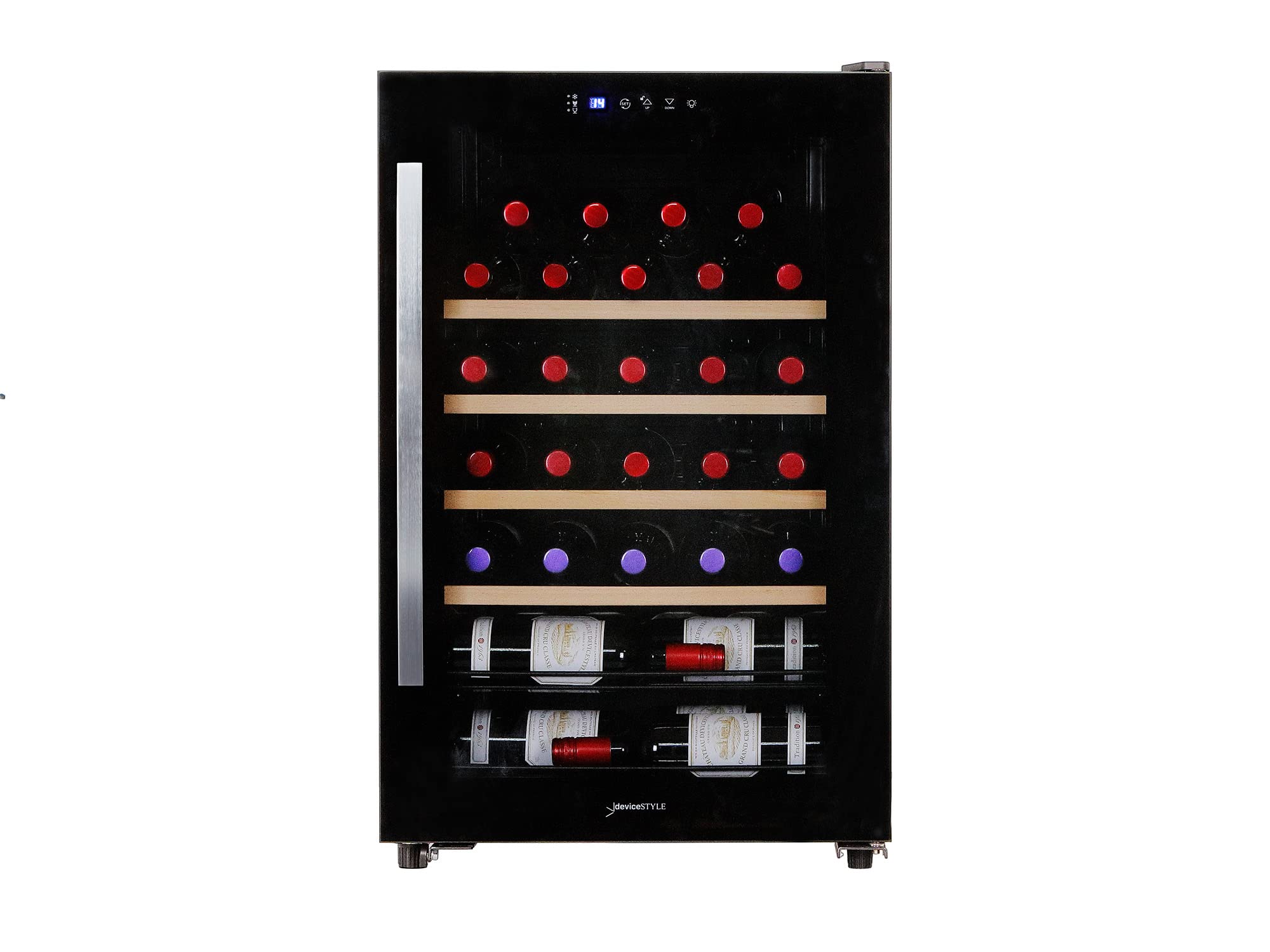 Amazon.co.jp: deviceSTYLE/デバイスタイル ワインセラー CG-C30W 30本