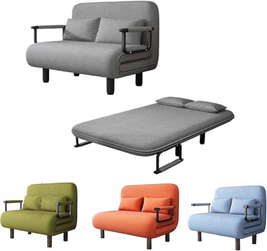 Amazon｜折りたたみソファーベッド シングル 【5段階調節 3つ状態が