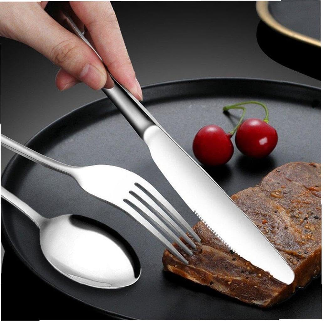 Amazon｜銀食器セット カトラリー ナイフ/フォーク/スプーン