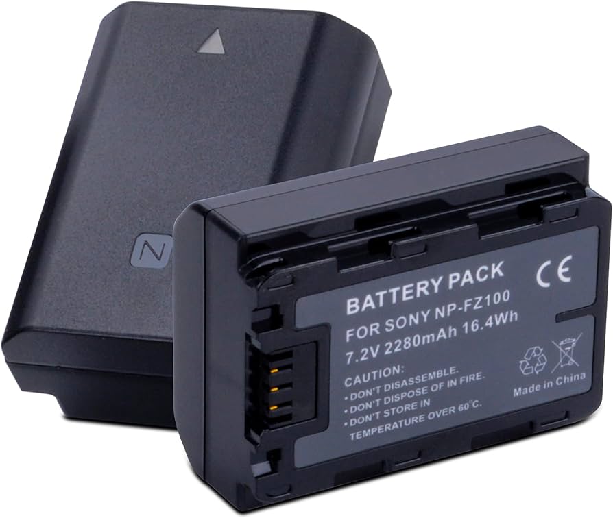 Amazon.com: 2-Pack NP-FZ100 Battery replacement Compatible for