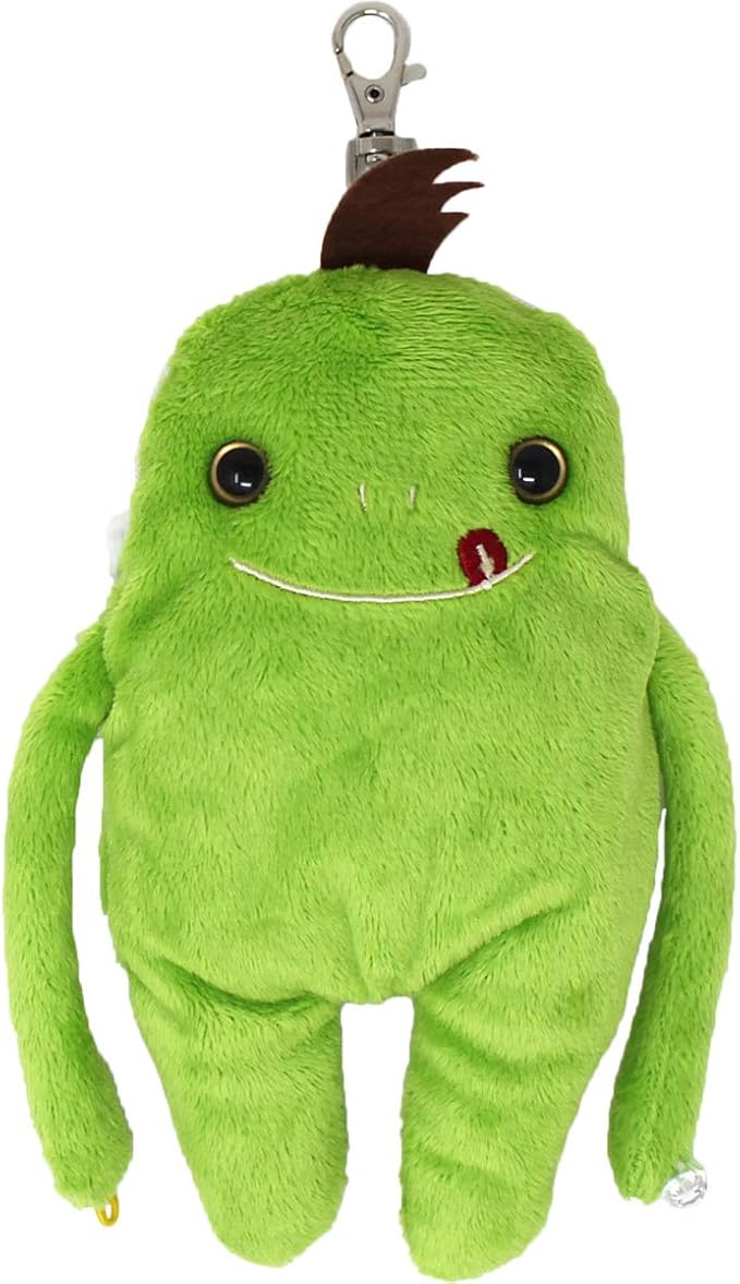 Amazon.co.jp: [モケケ] mokeke もけけ リール式 ジップポケット付き