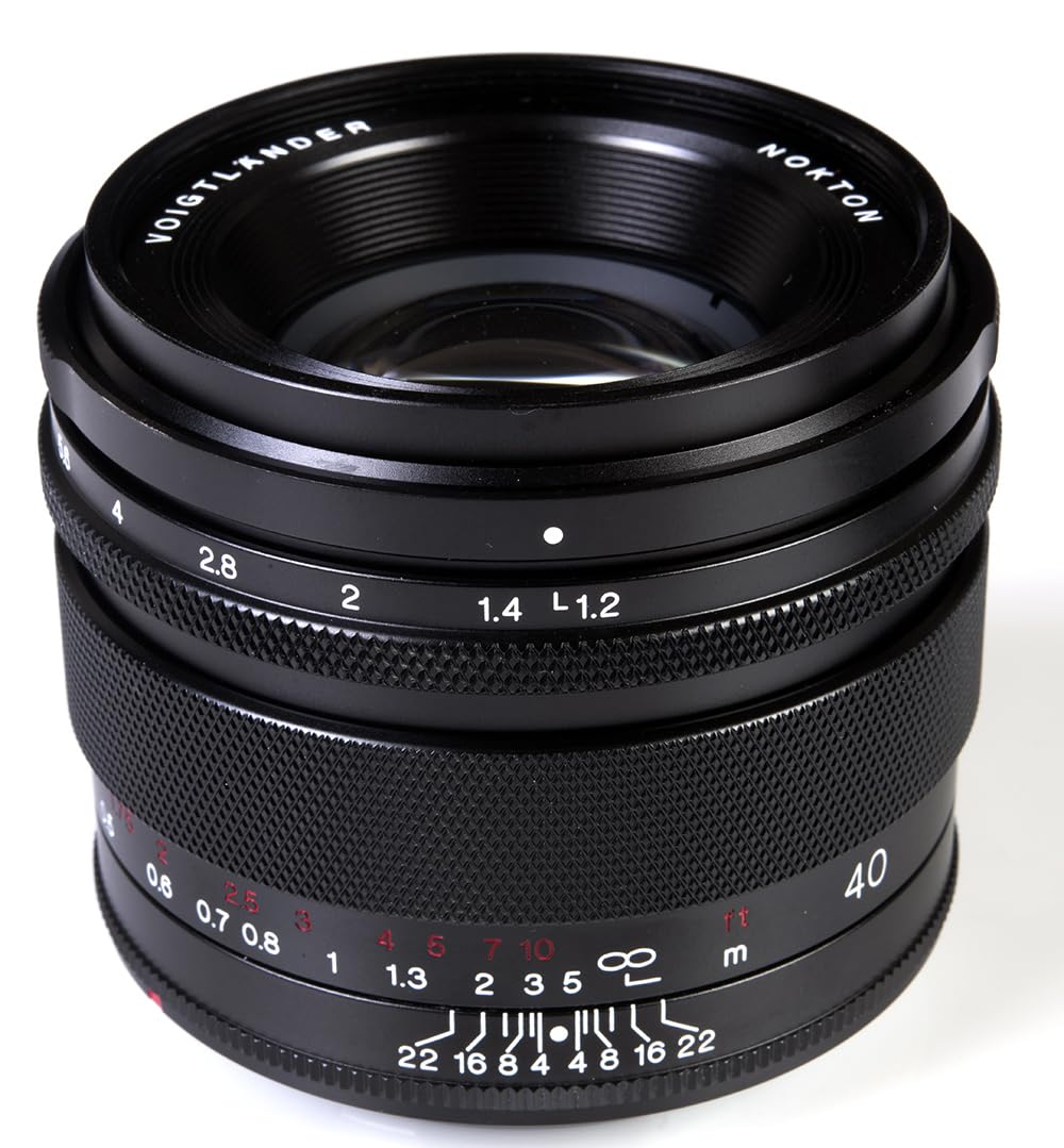 Amazon.com : Voigtlander RF 40mm F1.2 Nokton Aspherical Lens