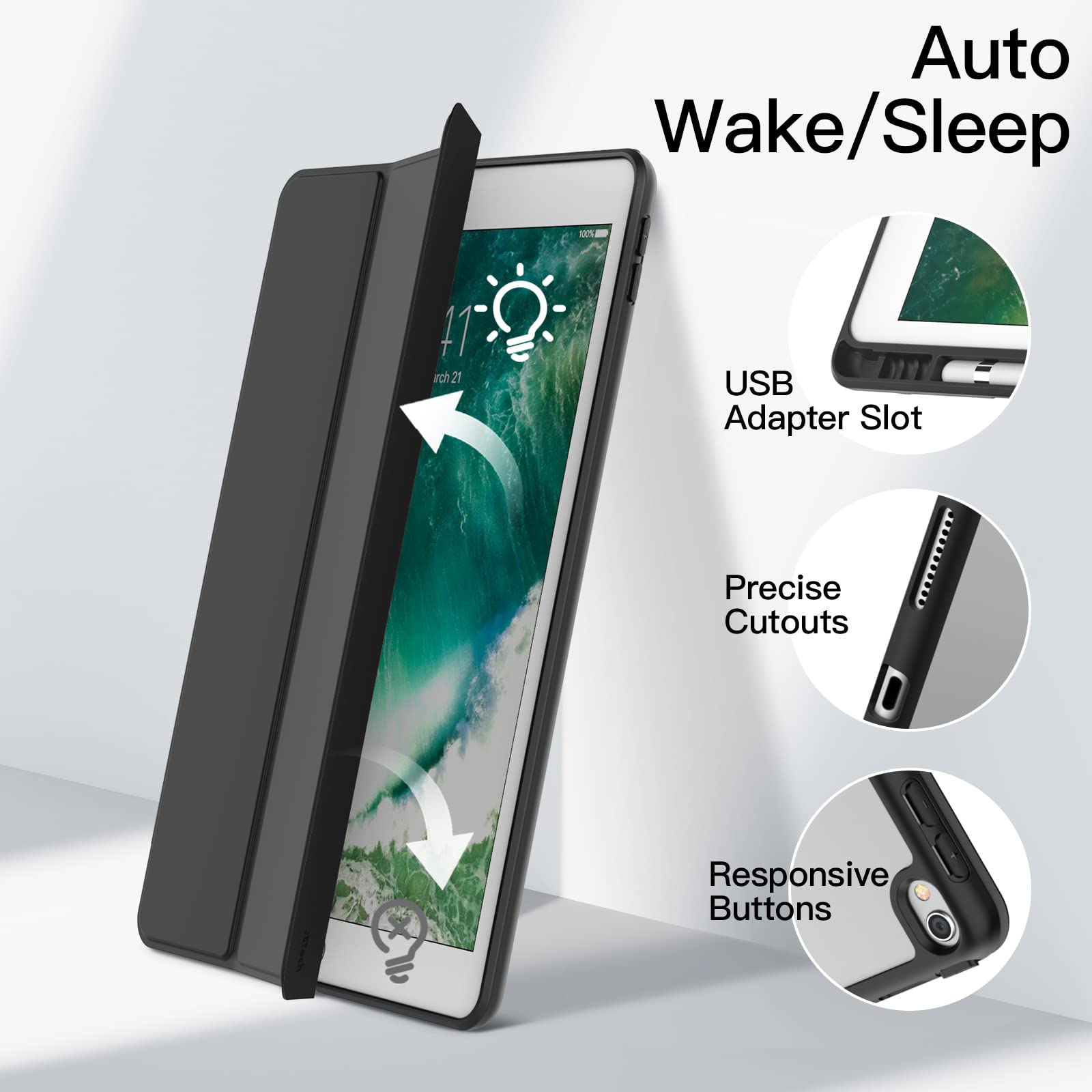 Amazon.co.jp: JETech iPad Air 3 (10.5 インチ 2019, 第3世代)とiPad