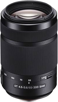 Amazon.com : Sony 55-300mm DT f/4.5-5.6 SAM Telephoto Zoom A-Mount