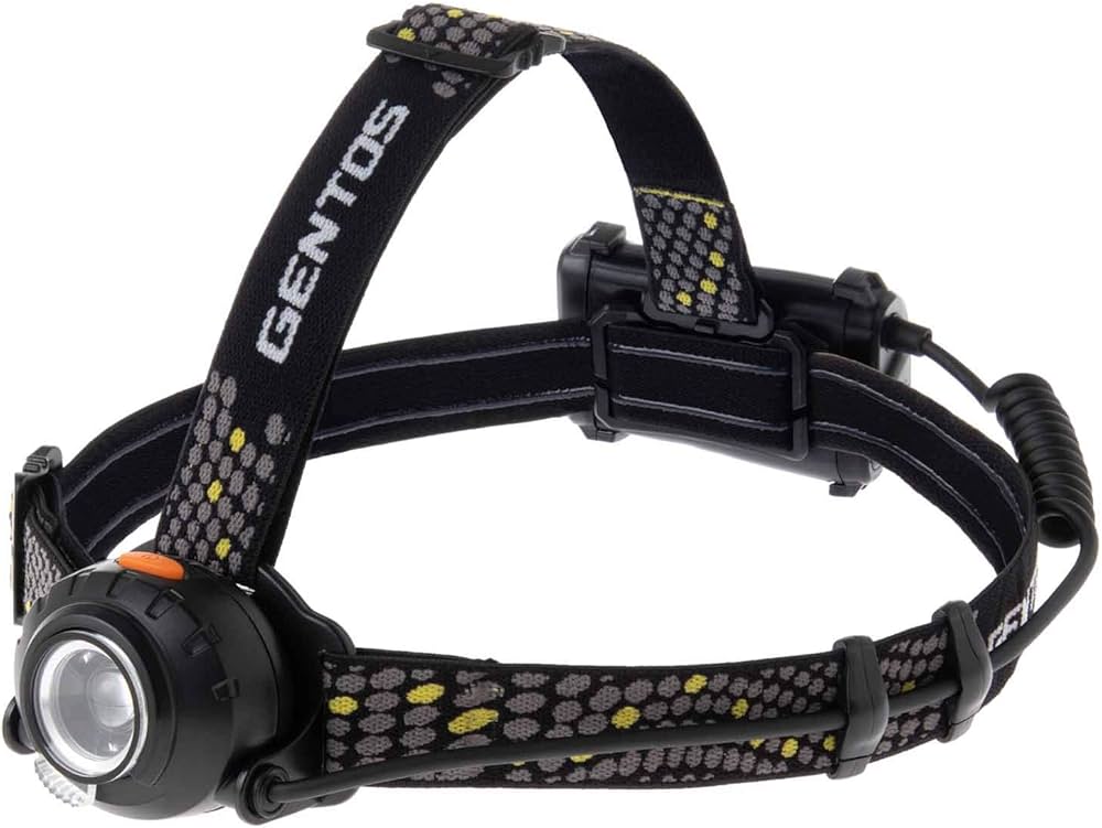 Amazon.co.jp: GENTOS(ジェントス) 点滅機能付 LED ヘッドライト