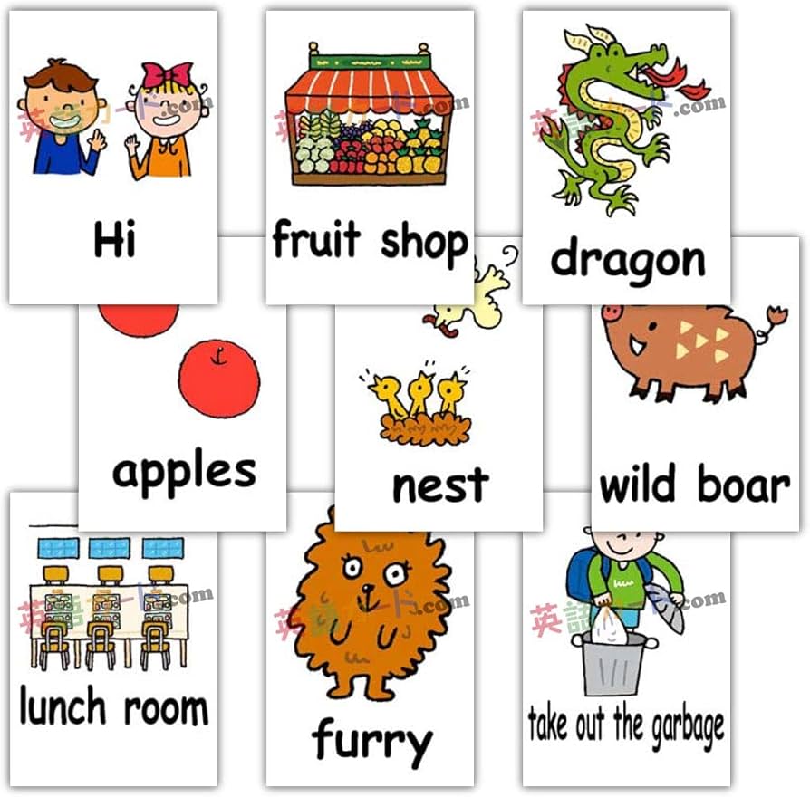 Amazon.co.jp: Let's Try! 1・2 （文科省） 用 フラッシュカード