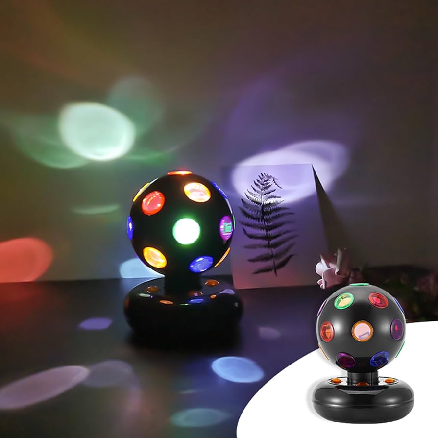 Amazon.co.jp: ディスコボールライト マジックボールライト 回転ライト