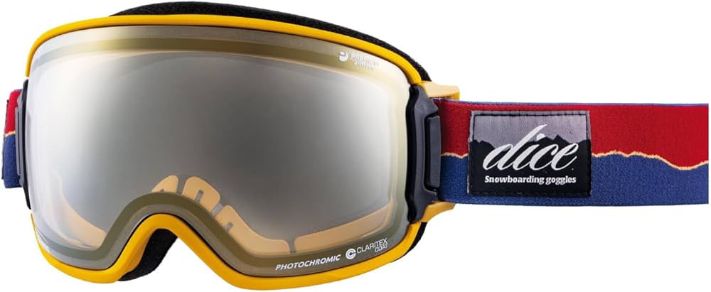 Amazon | [ダイス] 日本製 スノーゴーグル BANK バンク 調光 MITミラー