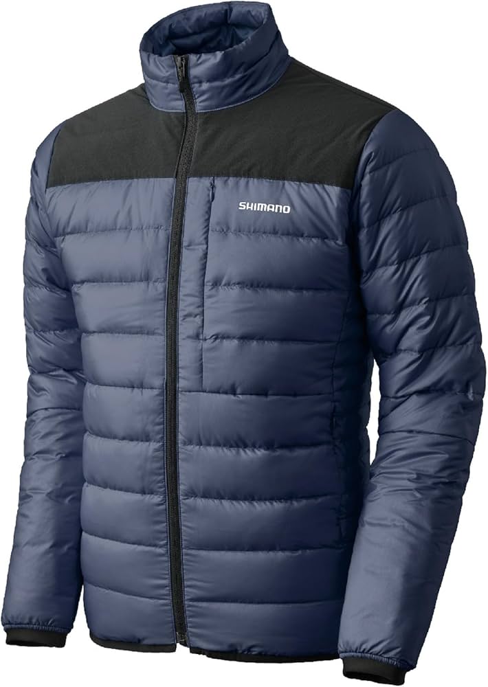 Amazon.co.jp: [シマノ] テックダウン ジャケット WJ-012X ネイビー M